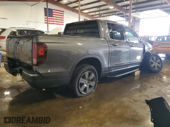 2019 Honda Ridgeline RTL с VIN 5FPYK3F52KB041551, выставлен на аукционе Copart как лот 56640425 с пробегом Не указан миль и Списание • Salvage title. История ставок и продаж доступна на DreamBid. Изображение 3.