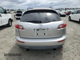 2005 Infiniti FX35 with VIN JNRAS08W95X213518, listed as a Copart auction lot 54703865 with 164,964 mi miles and Clean Title. Bid and sale history available at carsss.com. Image 6.