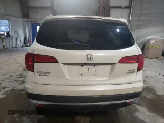 2016 Honda Pilot Elite with VIN 5FNYF6H02GB104395, listed as a Copart auction lot 46621795 with 49,260 mi miles and Salvage Title. Bid and sale history available at carsss.com. Image 6.