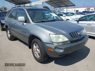 2002 Lexus RX 300 z VIN JTJGF10U220128407, wystawiony jako IAAI lot #42516792 z przebiegiem 254 265 mil mil oraz . Historia ofert i sprzedaży dostępna na DreamBid. Obrazek 1.