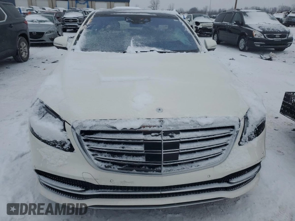 2019 Mercedes-Benz S 560 with VIN WDDUG8GB2KA458581, listed as a Copart auction lot 88245625 with 93,555 mi miles and Clean Title. Bid and sale history available at DreamBid. Image 5.
