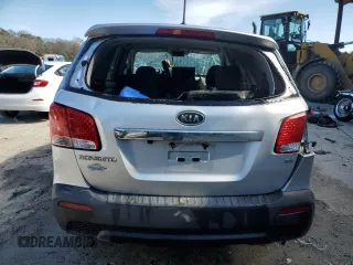 2012 Kia Sorento EX with VIN 5XYKU4A65CG249335, listed as a Copart auction lot 48161005 with 0 mi miles and Salvage Title. Bid and sale history available at carsss.com. Image 6.