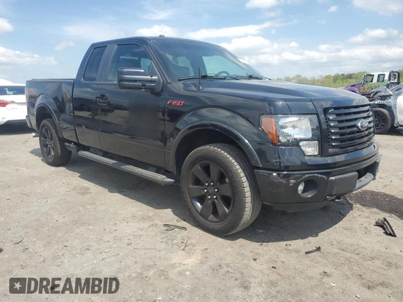 2012 Ford F-150 XL with VIN 1FTFX1ET9CFB45327, listed as a Copart auction lot 53626595 with 194,740 mi miles and Clean Title. Bid and sale history available at carsss.com. Image 4.