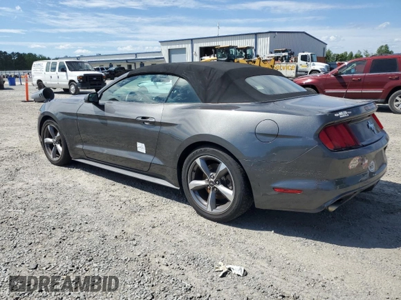 2015 Ford Mustang V6 with VIN 1FATP8EM9F5372568, listed as a Copart auction lot 57635655 with 85,856 mi miles and Salvage title. Bid and sale history available at DreamBid. Image 2.