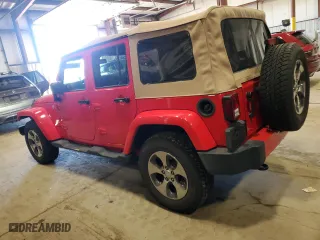 2018 Jeep Wrangler JK Unlimited Altitude with VIN 1C4BJWEGXJL816616, listed as a Copart auction lot 45455945 with 61,183 mi miles and Salvage Title. Bid and sale history available at carsss.com. Image 2.
