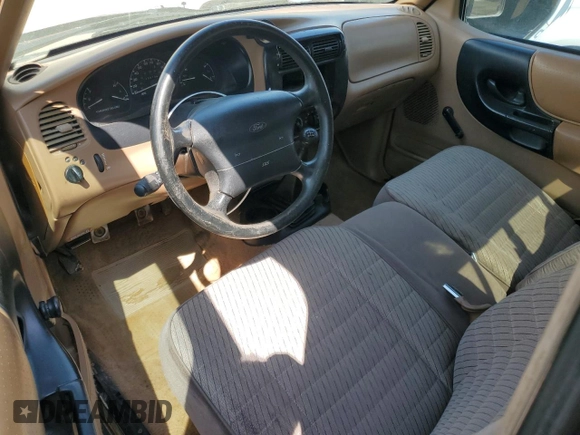 1995 Ford Ranger Splash with VIN 1FTCR10AXSUA85510, listed as a Copart auction lot 52453255 with 235,796 mi miles and Salvage Title. Bid and sale history available at carsss.com. Image 8.