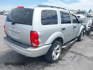 2005 Dodge Durango SLT with VIN 1D4HB48D75F562772, listed as a IAAI auction lot 42327497 with 257,215 mi miles and . Bid and sale history available at DreamBid. Image 4.