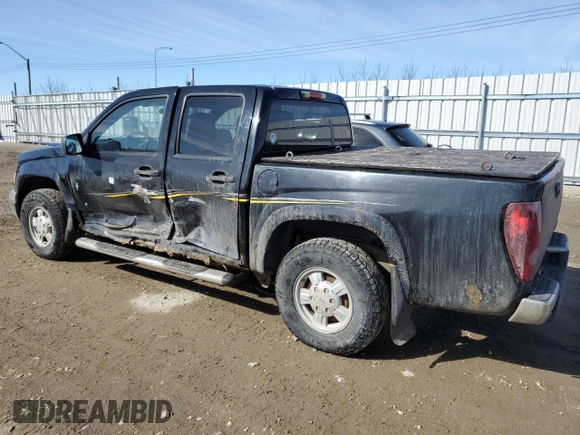 2007 GMC Canyon SLE2 with VIN 1GTDT13EX78222711, listed as a Copart auction lot 51658775 with 240,758 mi miles and Salvage Title. Bid and sale history available at carsss.com. Image 2.