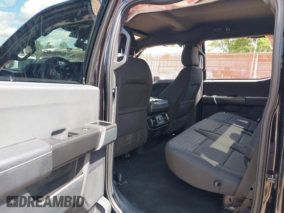 2023 Ford F-150 XL with VIN 1FTEW1CP3PKE31756, listed as a IAAI auction lot 42242178 with 15,370 mi miles and . Bid and sale history available at DreamBid. Image 8.