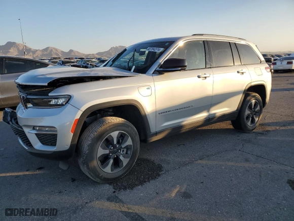 2023 Jeep Grand Cherokee 4xe 30th Anniversary with VIN 1C4RJYB64P8862699, listed as a Copart auction lot 80784374 with NaN miles and Salvage Title. Bid and sale history available at carsss.com. Image 1.