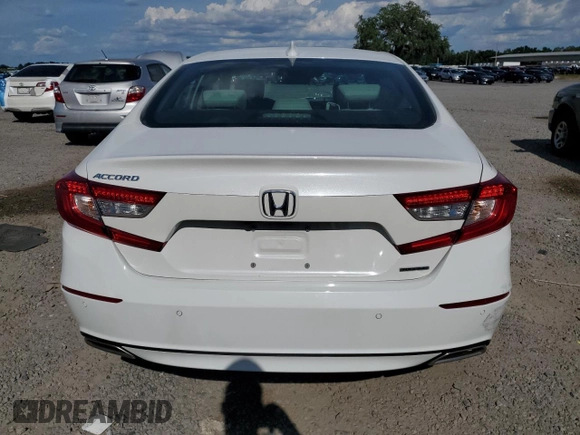 2018 Honda Accord Touring with VIN 1HGCV1F94JA059656, listed as a Copart auction lot 62375765 with 20,432 mi miles and Salvage title. Bid and sale history available at DreamBid. Image 6.