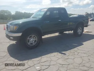 2002 Toyota Tacoma with VIN 5TEWN72N12Z107803, listed as a Copart auction lot 64626135 with 250,359 mi miles and Salvage title. Bid and sale history available at DreamBid. Image 1.