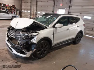2017 Hyundai Santa Fe Sport 2.0T Ultimate with VIN 5XYZWDLA5HG478826, listed as a IAAI auction lot 41915297 with 117,889 mi miles. Bid and sale history available at carsss.com. Image 17.