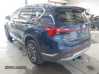 2023 Hyundai Santa Fe Limited with VIN 5NMS4DAL2PH582853, listed as a IAAI auction lot 41339454 with 34,519 mi miles. Bid and sale history available at carsss.com. Image 3.