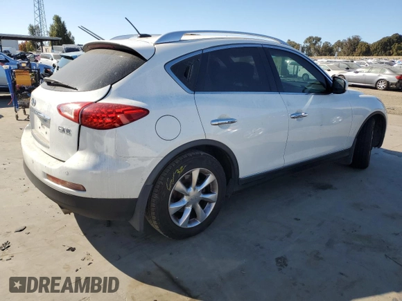 2008 Infiniti EX Journey with VIN JNKAJ09EX8M305671, listed as a Copart auction lot 76926044 with Not Provided miles and Salvage Title. Bid and sale history available at DreamBid. Image 3.
