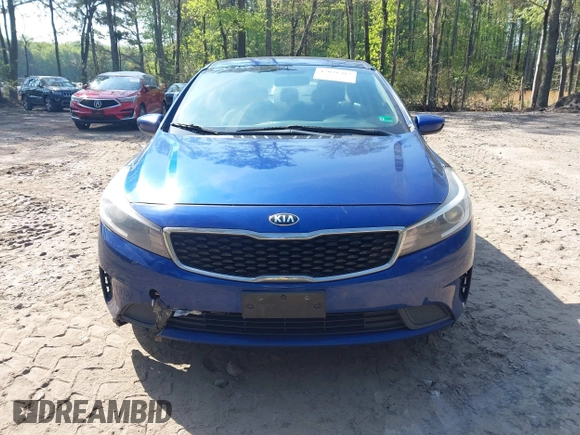2017 Kia Forte LX with VIN 3KPFK4A70HE052223, listed as a IAAI auction lot 42036382 with 136,671 mi miles. Bid and sale history available at carsss.com. Image 12.