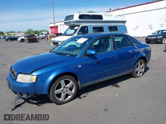 2003 Audi A4 1.8T z VIN WAULC68E73A396334, wystawiony jako IAAI lot #42042609 z przebiegiem 155 748 mil mil oraz . Historia ofert i sprzedaży dostępna na DreamBid. Obrazek 2.