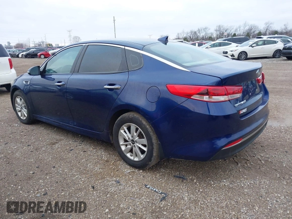 2016 Kia Optima LX with VIN 5XXGT4L32GG007690, listed as a IAAI auction lot 41115075 with 94,071 mi miles. Bid and sale history available at carsss.com. Image 3.