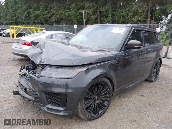2019 Land Rover Range Rover Sport Autobiography with VIN SALWV2REXKA841514, listed as a IAAI auction lot 42420653 with 71,317 mi miles and . Bid and sale history available at DreamBid. Image 16.