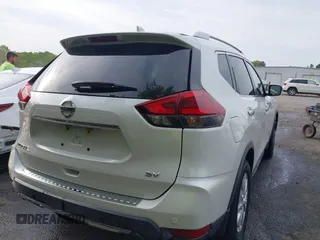2019 Nissan Rogue SV with VIN KNMAT2MT3KP540707, listed as a IAAI auction lot 42034015 with 17,312 mi miles and . Bid and sale history available at carsss.com. Image 16.