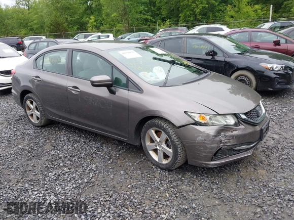 2014 Honda Civic LX z VIN 19XFB2F52EE243892, wystawiony jako IAAI lot #42376675 z przebiegiem 95 661 mil mil oraz . Historia ofert i sprzedaży dostępna na DreamBid. Obrazek 1.
