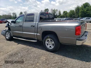 2007 Dodge Dakota SLT with VIN 1D7HW48KX7S256455, listed as a Copart auction lot 62001464 with 109,239 mi miles and Salvage Title. Bid and sale history available at carsss.com. Image 2.