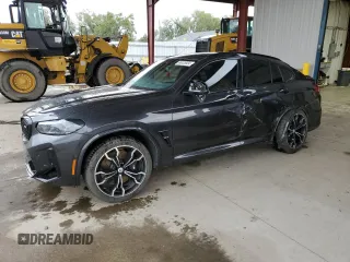 2022 BMW X4 M z VIN 5YM23EC01N9N39875, wystawiony jako Copart lot #66325504 z przebiegiem 35 324 mil mil oraz Szkody całkowita. Historia ofert i sprzedaży dostępna na DreamBid. Obrazek 1.