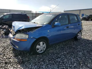 2008 Chevrolet Aveo LS with VIN KL1TD66658B127558, listed as a Copart auction lot 55746785 with Not provided miles and Salvage title. Bid and sale history available at DreamBid. Image 1.