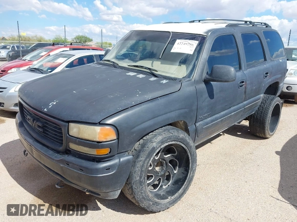 2002 GMC Yukon SLT z VIN 1GKEK13Z02R189557, wystawiony jako IAAI lot #42249286 z przebiegiem Nie podano mil oraz . Historia ofert i sprzedaży dostępna na DreamBid. Obrazek 2.