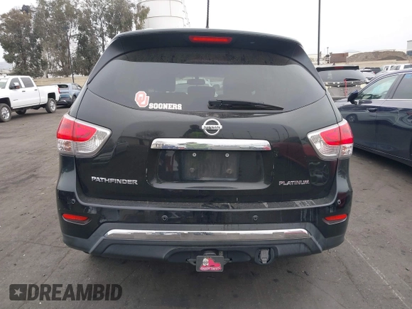 2014 Nissan Pathfinder Platinum with VIN 5N1AR2MN5EC640525, listed as a IAAI auction lot 41884084 with 131,968 mi miles and . Bid and sale history available at DreamBid. Image 12.