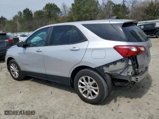 2020 Chevrolet Equinox LS with VIN 3GNAXSEV9LS649123, listed as a Copart auction lot 50323085 with 89,494 mi miles and Salvage Title. Bid and sale history available at carsss.com. Image 2.