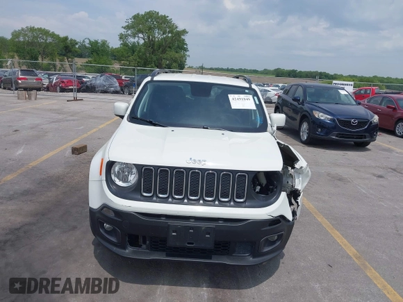 2018 Jeep Renegade Latitude with VIN ZACCJABB9JPJ05479, listed as a IAAI auction lot 42491849 with 86,000 mi miles and . Bid and sale history available at DreamBid. Image 13.