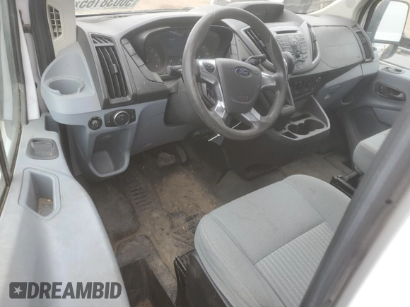 2015 Ford Transit with VIN 1FTNR2ZM3FKA12962, listed as a Copart auction lot 50038165 with 148,084 mi miles and Salvage Title. Bid and sale history available at DreamBid. Image 8.