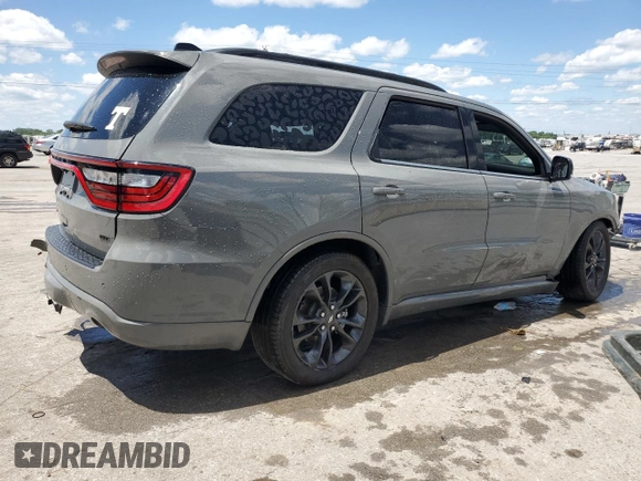 2023 Dodge Durango GT Premium with VIN 1C4RDHDG4PC636107, listed as a Copart auction lot 58533105 with 19,208 mi miles and Salvage title. Bid and sale history available at DreamBid. Image 3.
