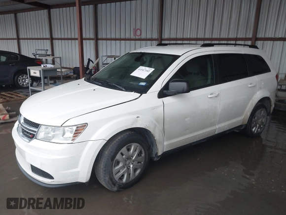 2020 Dodge Journey SE Value with VIN 3C4PDCAB3LT183311, listed as a IAAI auction lot 41547102 with 146,860 mi miles and . Bid and sale history available at carsss.com. Image 2.