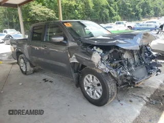 2022 Nissan Frontier SV with VIN 1N6ED1EJ4NN657098, listed as a Copart auction lot 61409315 with 29,651 mi miles and Salvage title. Bid and sale history available at DreamBid. Image 4.