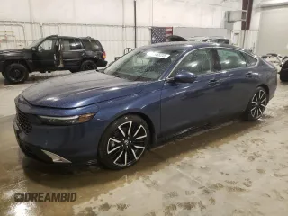 2024 Honda Accord Touring z VIN 1HGCY2F86RA024696, wystawiony jako Copart lot #54682205 z przebiegiem 6 194 mil mil oraz Szkoda całkowita • Salvage title. Historia ofert i sprzedaży dostępna na DreamBid. Obrazek 1.