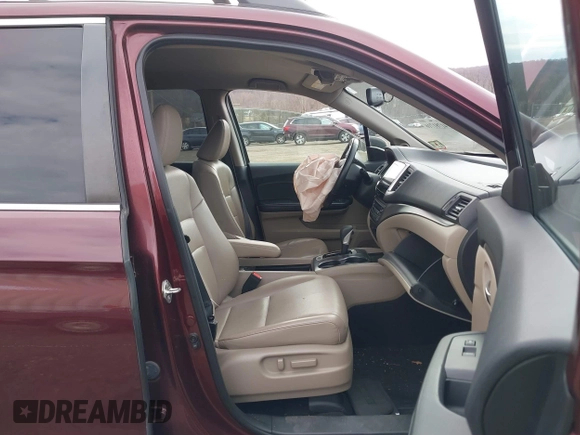 2018 Honda Ridgeline RTL-T with VIN 5FPYK3F69JB010983, listed as a IAAI auction lot 41781716 with 45,494 mi miles and . Bid and sale history available at DreamBid. Image 5.