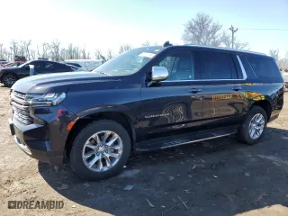 2022 Chevrolet Suburban Premier with VIN 1GNSKFKD5NR210805, listed as a Copart auction lot 45171165 with 63,417 mi miles and Non Repairable. Bid and sale history available at carsss.com. Image 1.