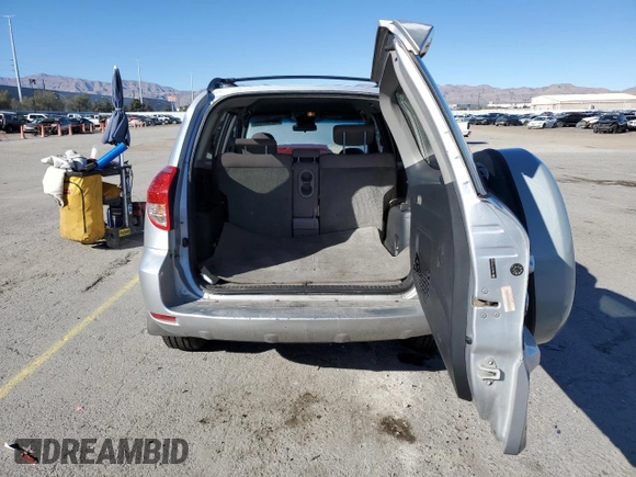 2007 Toyota RAV4 with VIN JTMBK33V375021224, listed as a Copart auction lot 46185305 with 191,298 mi miles and Salvage Title. Bid and sale history available at carsss.com. Image 6.