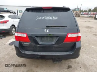 2006 Honda Odyssey EX-L with VIN 5FNRL38716B011262, listed as a IAAI auction lot 41707671 with 183,861 mi miles. Bid and sale history available at carsss.com. Image 16.