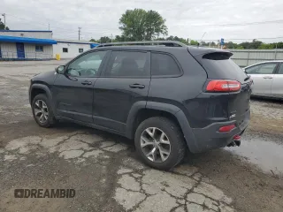 2014 Jeep Cherokee Trailhawk with VIN 1C4PJMBS6EW211385, listed as a Copart auction lot 55923255 with 162,753 mi miles and Clean title. Bid and sale history available at DreamBid. Image 2.
