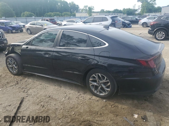 2023 Hyundai Sonata SEL with VIN KMHL64JAXPA301322, listed as a Copart auction lot 54226895 with 44,359 mi miles and Salvage Title. Bid and sale history available at DreamBid. Image 2.