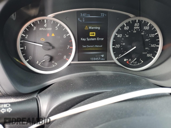 2017 Nissan Sentra S with VIN 3N1AB7AP2HY328835, listed as a Copart auction lot 61846215 with 133,457 mi miles and Salvage title. Bid and sale history available at DreamBid. Image 9.