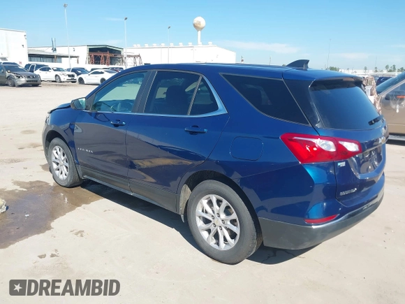 2021 Chevrolet Equinox LT z VIN 3GNAXUEVXML304402, wystawiony jako IAAI lot #41658131 z przebiegiem 136 060 mil mil oraz . Historia ofert i sprzedaży dostępna na DreamBid. Obrazek 3.