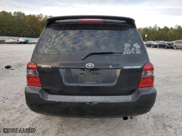 2007 Toyota Highlander with VIN JTEGD21A770160422, listed as a Copart auction lot 77453584 with 212,702 mi miles and Clean Title. Bid and sale history available at carsss.com. Image 6.