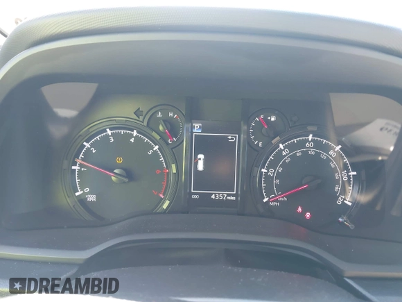 2024 Toyota 4Runner SR5 Premium with VIN JTENU5JR9R6287820, listed as a IAAI auction lot 41976839 with 4,357 mi miles and . Bid and sale history available at DreamBid. Image 7.