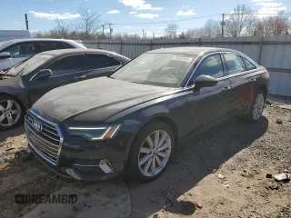 2019 Audi A6 Premium Plus with VIN WAUE8AF21KN128988, listed as a Copart auction lot 45857454 with 59,542 mi miles. Bid and sale history available at carsss.com. Image 1.