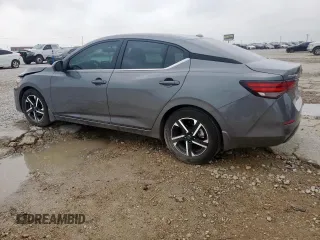 2024 Nissan Sentra SV z VIN 3N1AB8CVXRY261632, wystawiony jako Copart lot #57170615 z przebiegiem 17 549 mil mil oraz Szkoda całkowita • Salvage title. Historia ofert i sprzedaży dostępna na DreamBid. Obrazek 2.