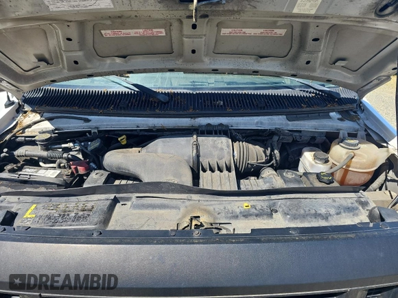 2010 Ford Econoline Cargo Commercial with VIN 1FTNE2EL4ADA10062, listed as a Copart auction lot 52039955 with 61,795 mi miles and Clean title. Bid and sale history available at DreamBid. Image 7.